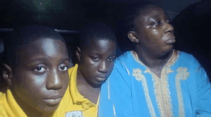 Adelabu Sister and Twin Son Rescue