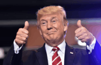 Trump Happy Picture