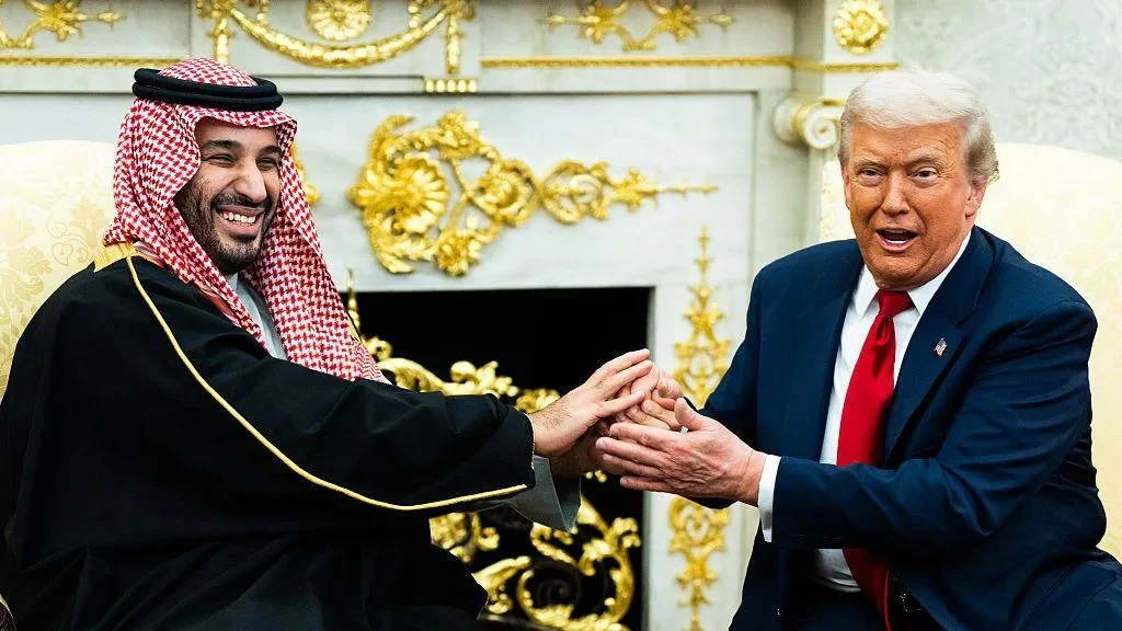 Trump and Sausi Prince